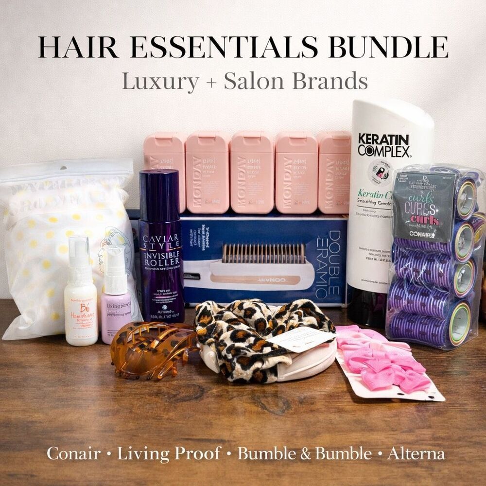 Hair Styling Bundle Conair + Living Proof + Bumble & Bumble + Alterna & More!
